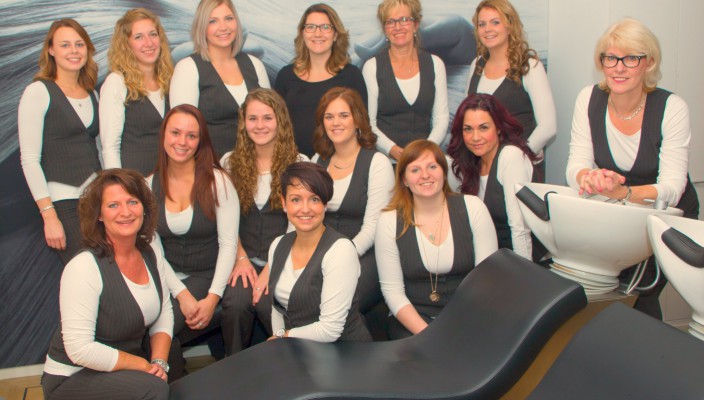 Groepsfoto team Hair Change